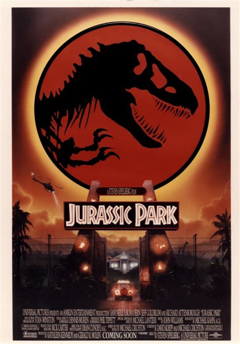 Check Out These Awesome Unused Jurassic Park Posters By John Alvin » Fanboy.com