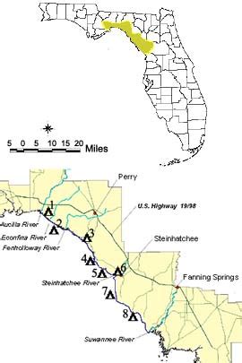 Big Bend Florida Map