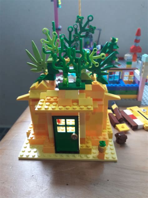 Spongebob's Pineapple House | Spongebob house, Lego spongebob, Legos