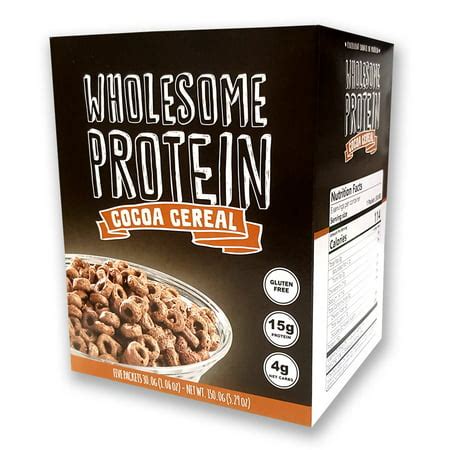 Protein Cereal, Low Carb Cereal, High Protein Cereal, 15g Protein, 4g Net Carbs, High ...