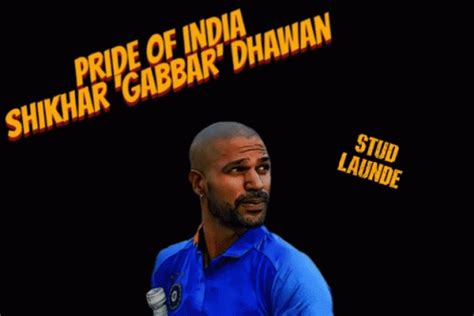 Shikhar Dhawan Gabbar GIF - Shikhar Dhawan Gabbar Team India - Discover ...