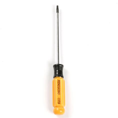 New 1Pc Mini Security Screwdriver Torx hex Head T8 Screwdriver Tool Plastic & CR V Useful ...