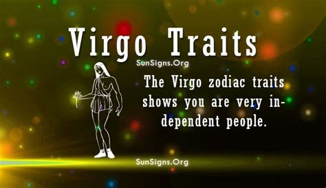 Virgo Personality Traits & Characteristics | Sun Signs