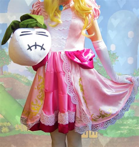 Princess Peach Dress · How To Make A Full Costume · Sewing on Cut Out + Keep