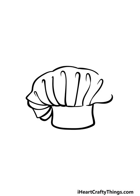 How To Draw A Chef Hat Really Easy Drawing Tutorial