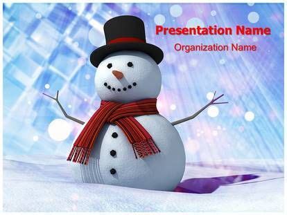 Download #Snowman #PowerPoint #Template for your upcoming #PowerPoint #presentation and attract ...