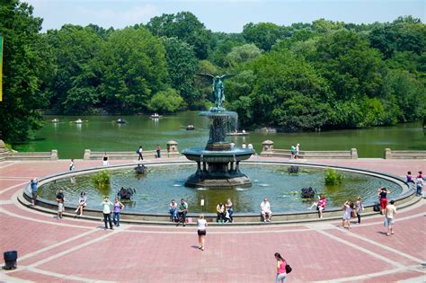 Bethesda Fountain Central Park Map