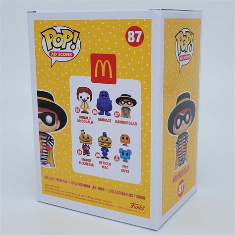 Hamburglar Funko Pop Ad Icons 87 McDonalds Vinyl Figure in 2022 | Vinyl figures, Pop ads, Funko pop