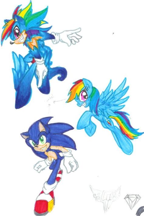 Super Sonic Rainbow DASH! by DgShadowChocolate on DeviantArt