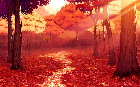 My collection of anime sceneries | Landscape wallpaper, Anime scenery, Autumn scenery