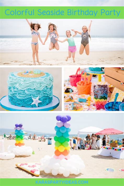 Beach Birthday Party Decorations : Beach Party Ideas For Kids Summer Party Ideas At Birthday In ...