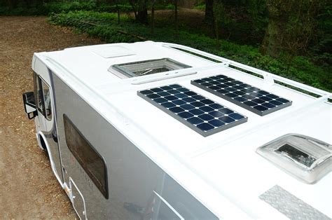 Motorhome Solar Panel System 100/130 Watt roof mounted - Harbour Creek Motorhomes - Your South ...