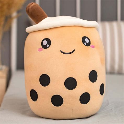 Boba Tea Plush Bubble Tea Plush Toy Boba Milk Tea Plush | Etsy