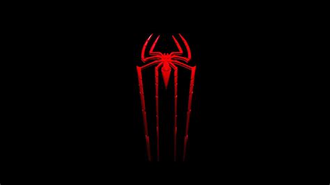 Black Spider Man Logo