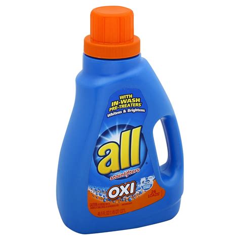 All Oxi with Stainlifters Laundry Detergent 46.5 fl oz | Shipt