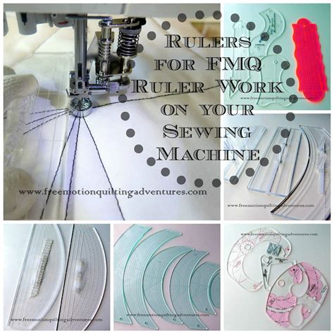 Ruler Work on a Domestic Sewing Machine: Rulers | Machine quilting patterns, Machine quilting ...