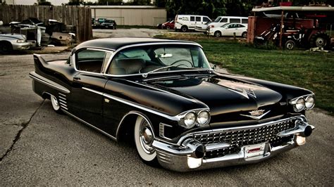 Cadillac Coupe De Ville vehicles cars auto retro classic low stance ...