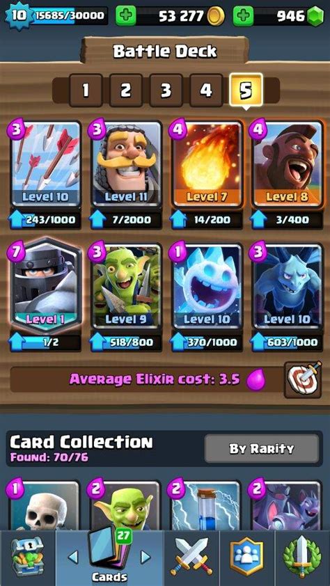 Mega knight ladder deck | Clash Royale Amino