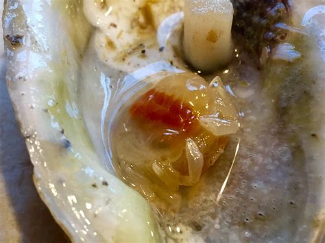 I found a pea crab in my oyster today! : r/mildlyinteresting