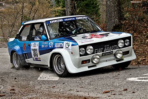 FIAT 131 Mirafiori Abarth - 3 Rally HISTORIC VALSUGANA 19.03.2011 - a ...