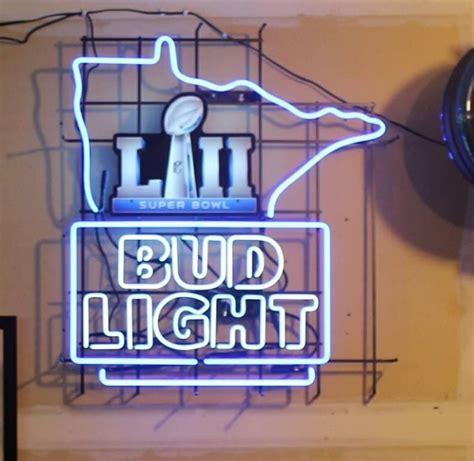 Bud Light Neon Sign Logo Sports Neon Light Tube Neon Light – DIY Neon ...