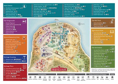 Park Map | Plan Your Trip to Heritage Park