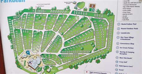 Map of @Parkdean Page Sandford Holiday Park #britishholiday #homeoraway ...