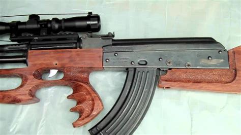 ak47 bullpup by Utahcustomgunstocks.com - YouTube