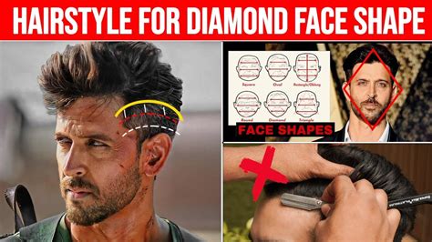 Diamond Face Shape Men