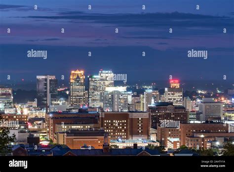 Birmingham alabama at night hi-res stock photography and images - Alamy