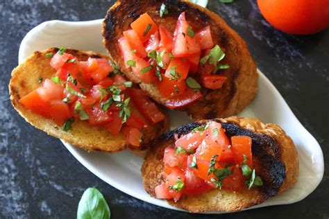 Authentic Italian Bruschetta - SmartyPantsKitchen