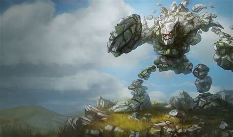 Marble Malphite Skin - League of Legends Wallpapers