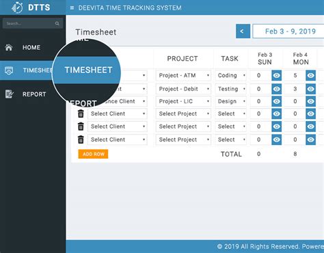 Time Tracking System on Behance