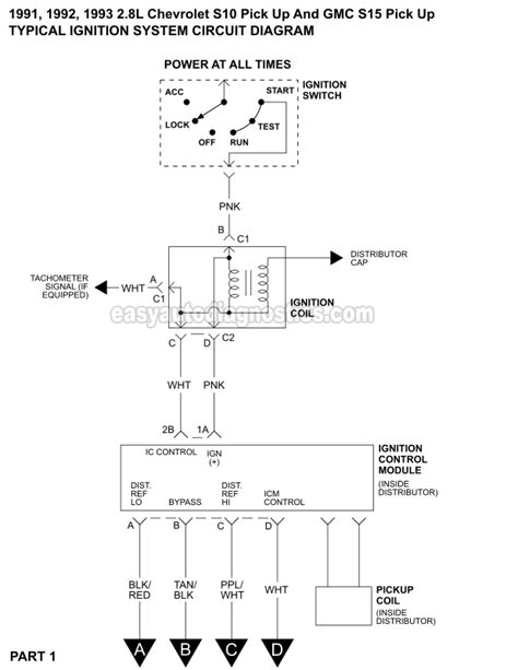 Chevy S10 Alternator Wiring Diagram - Wiring Diagram