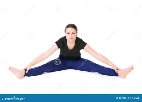 Split pose stock photo. Image of posing, relax, energy - 47735212