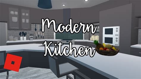 Bloxburg Modern Kitchen Ideas