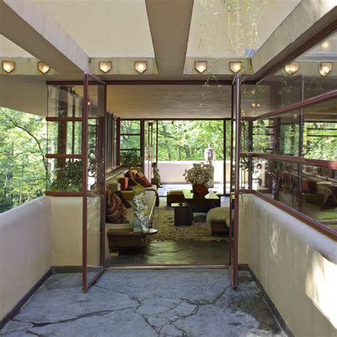 Fallingwater East-Terrace - Photo by Christopher Little - Western Pennsylvania Conservancy