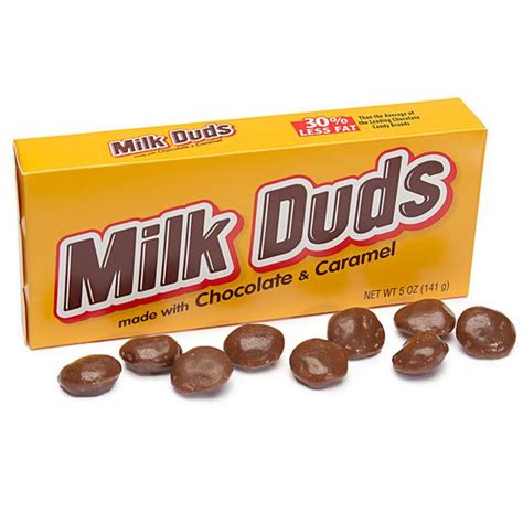 Milk Duds Candy 5-Ounce Packs: 12-Piece Box | Milk duds, Chocolate ...