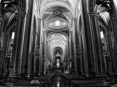 Free stock photo of black and white, cathedral, church