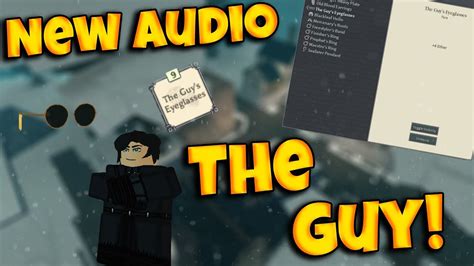 NEW Audio & Items - THE GUY | Deepwoken - YouTube