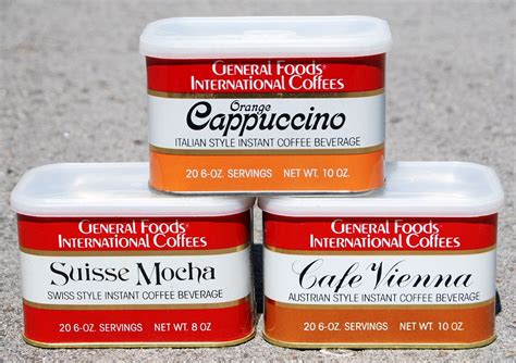 General Foods International Coffees, 1970's | International coffee, Childhood memories, Mint mocha