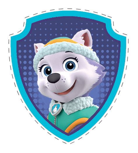 Escudo Everest Paw Patrol Png – Novalena