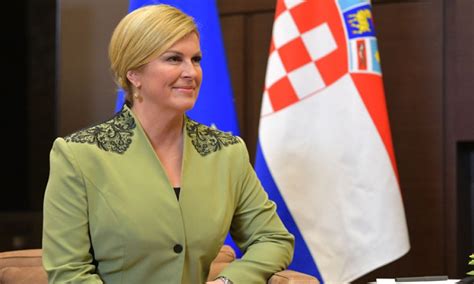 Former Croatia President Kolinda Grabar-Kitarovic in self-isolation ...