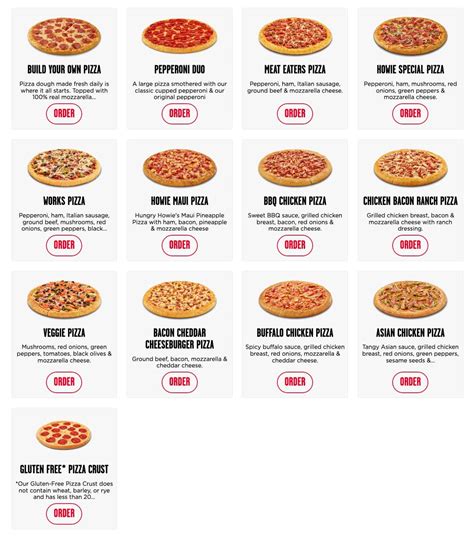 Hungry Howie's Pizza Tavares, FL Menu (Updated: May 2024)