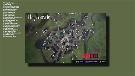 Hogwarts Legacy Map Guide - Image to u