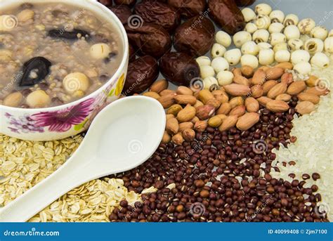 Health Porridge Ingredients Stock Photo - Image of bowl, porridge: 40099408