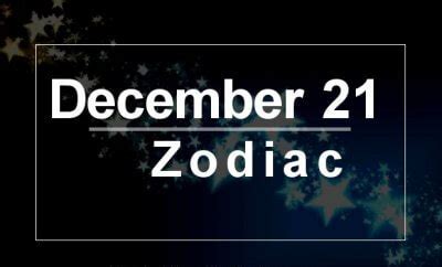 December 21 Zodiac - Complete Birthday Horoscope & Personality Profile