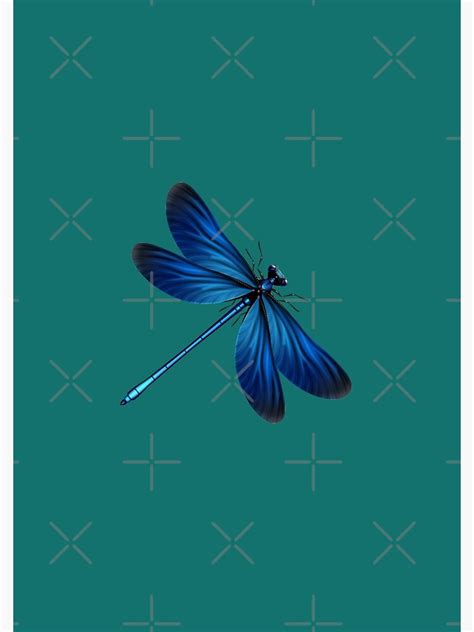 "dragonfly wall art stickers - Dragonfly Vinyl Sticker (Sticker/Magnet)" Spiral Notebook for ...