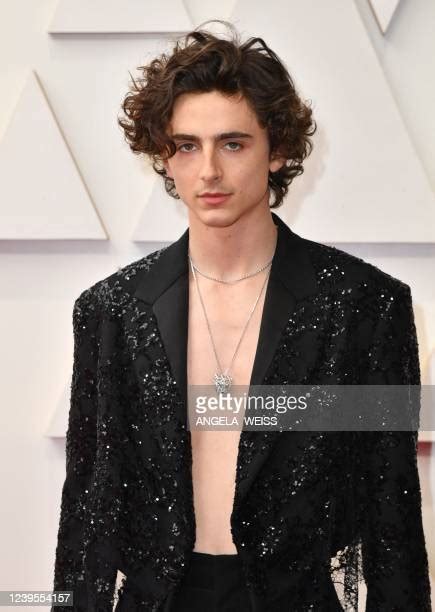 Timothee Chalamet Oscars 2022 Photos and Premium High Res Pictures ...