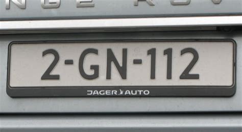 Auto Serial Number Plates